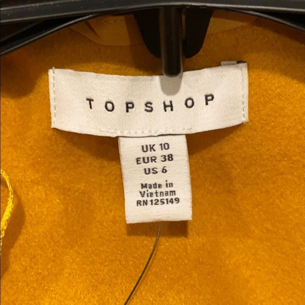 TOPSHOP CARLY OVERSIZED COAT NWT - Picture 10 of 11